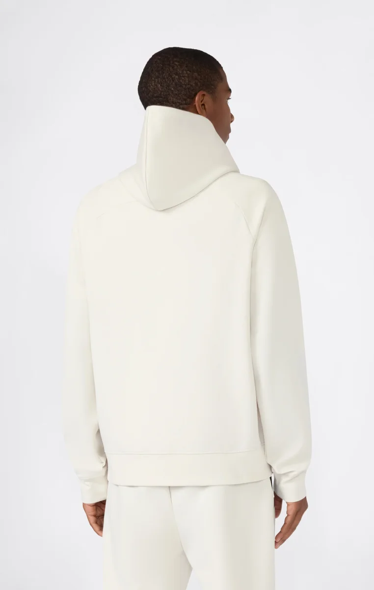 Men’s Stretch Poly-Cotton Hooded Sweatshirt C-Tech - immagine 6