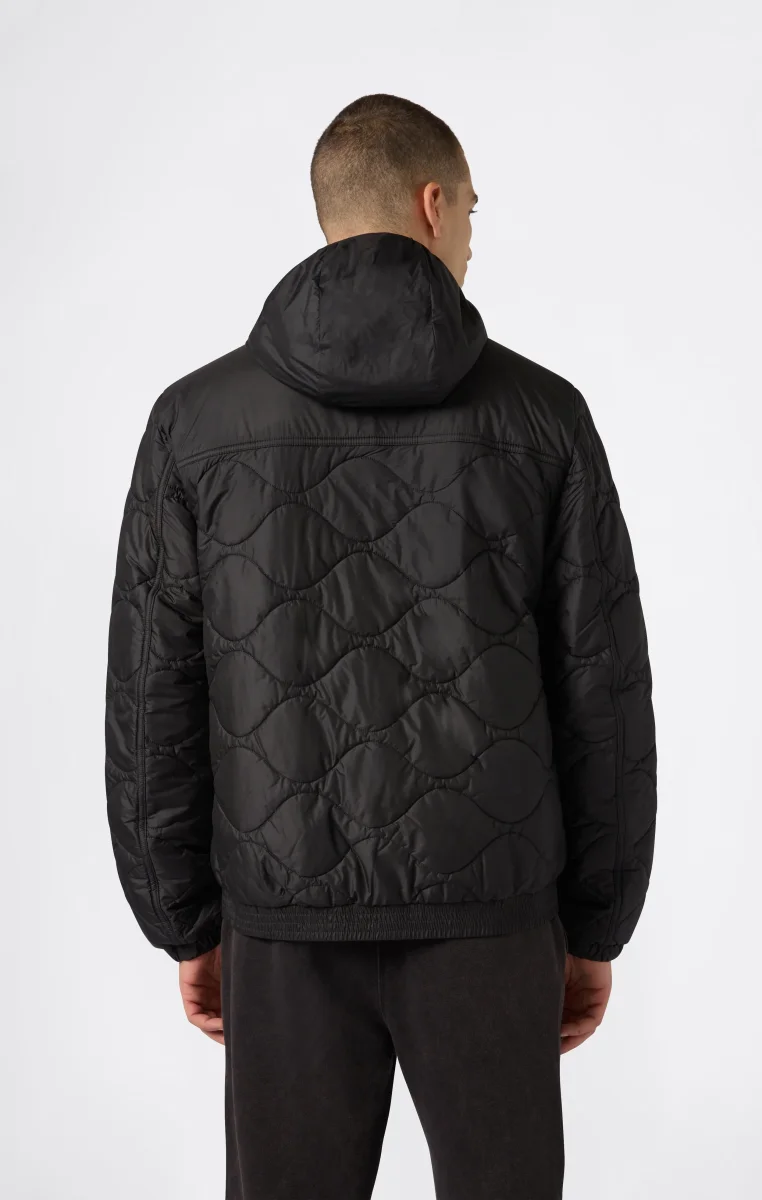 Men's Hooded Padded Jacket - immagine 6