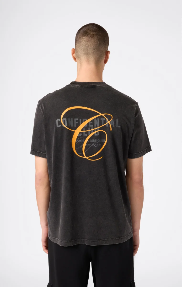 Men’s Washed Crewneck T-Shirt Icons - immagine 3