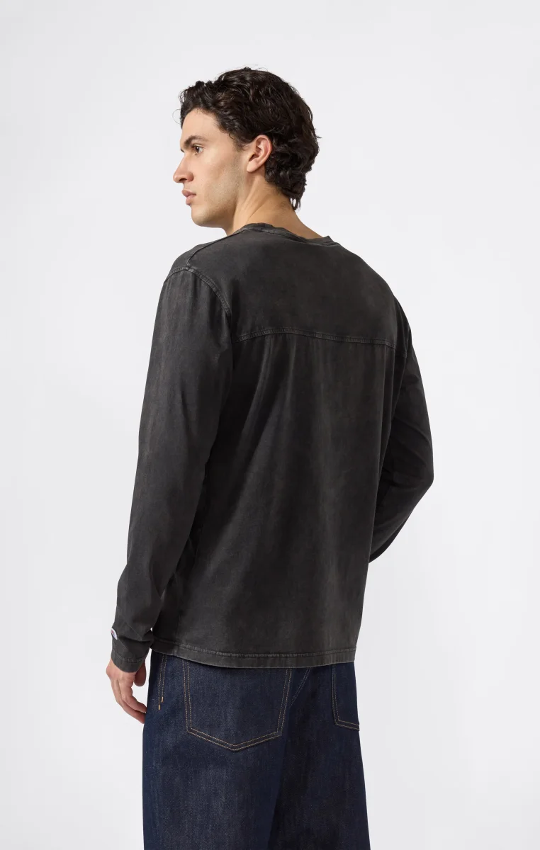 Men’s Washed Long Sleeve T-Shirt Icons - immagine 3