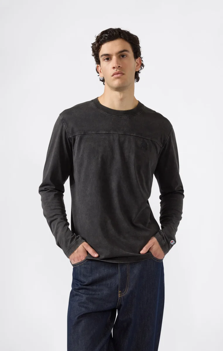 Men’s Washed Long Sleeve T-Shirt Icons - immagine 2