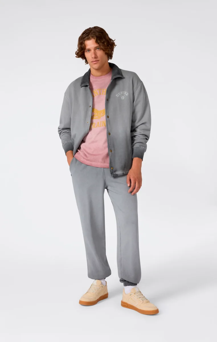 Men’s Washed Elastic Cuff Loose Fit Joggers Time Capsule - immagine 5