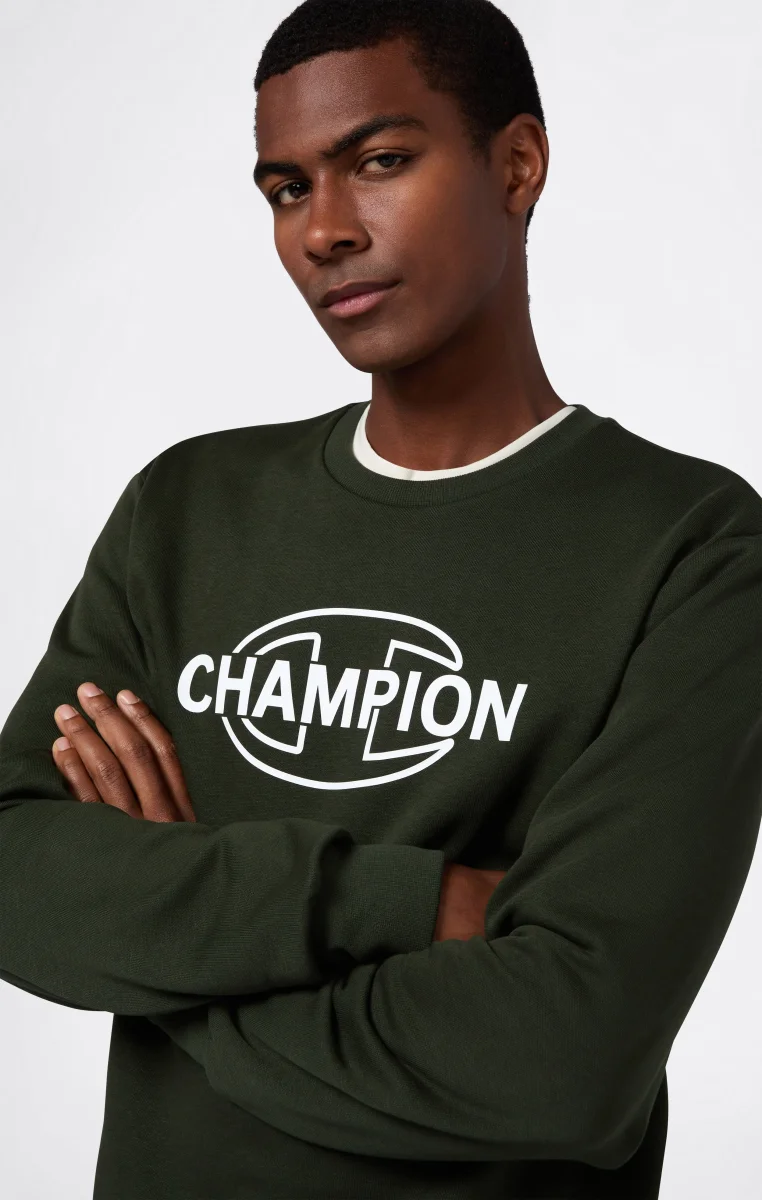 Men’s Fleece Crewneck Sweatshirt with Graphics - immagine 4