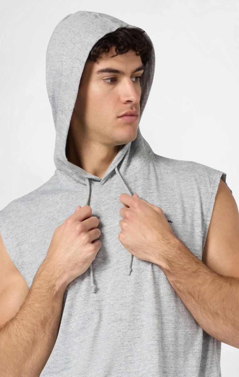Men’s Hooded Tank Top Icons - immagine 5