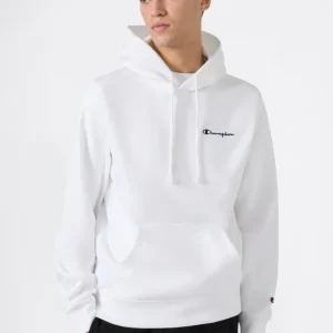 Men’s Fleece Hoodie with Small Embroidered Logo Icons