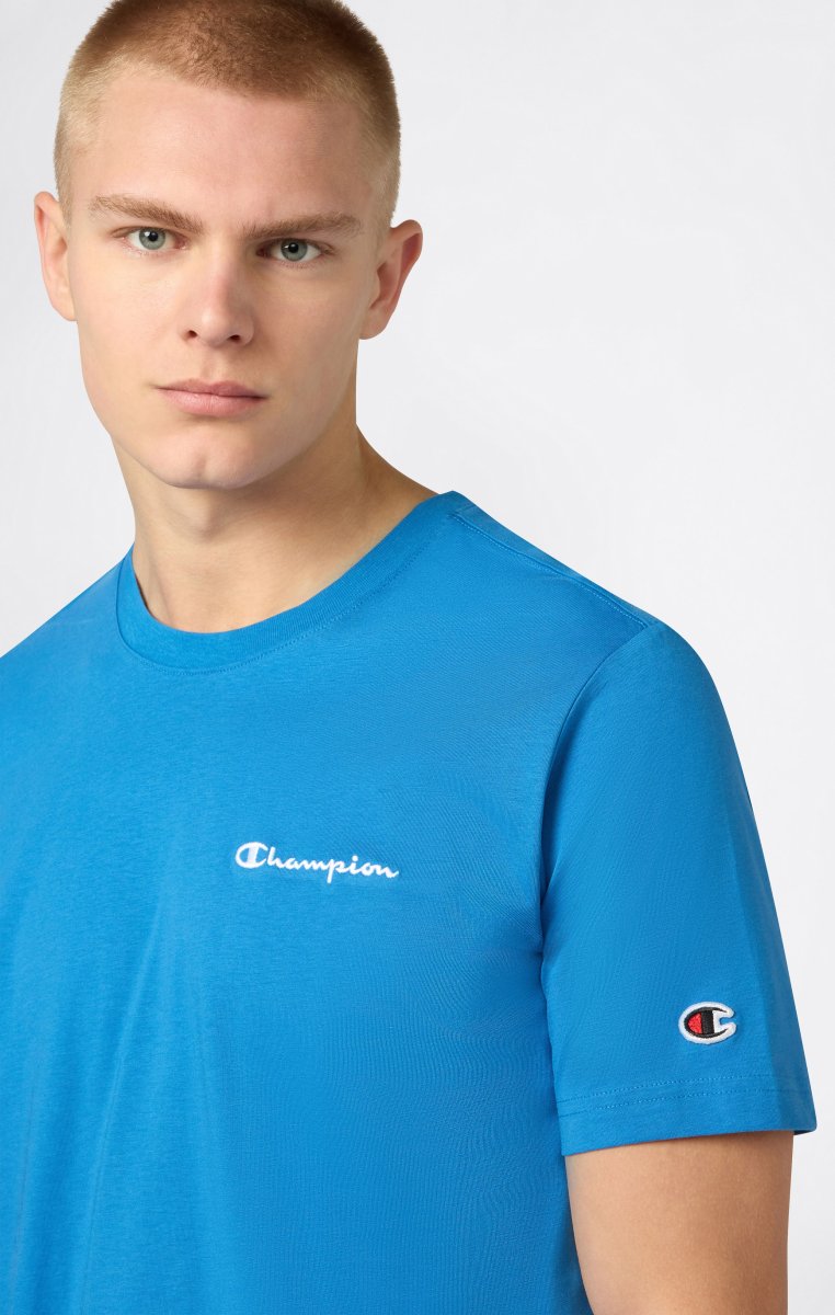 Men’s T-Shirt with Small Embroidered Logo Icons - immagine 5
