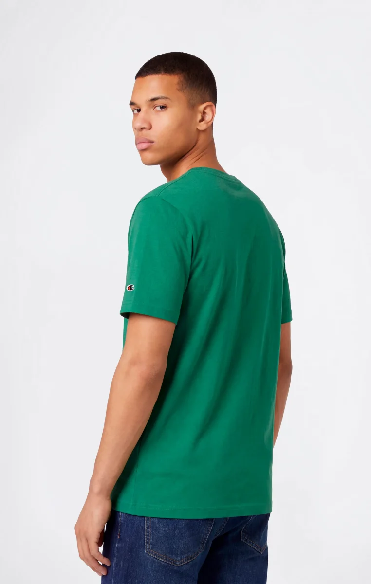 Men’s T-Shirt with Small Embroidered Logo Icons - immagine 4