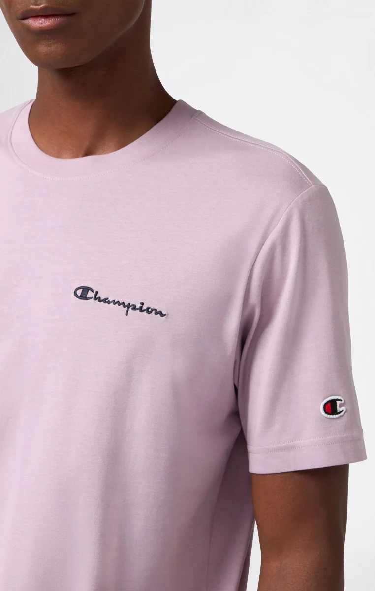 Men’s T-Shirt with Small Embroidered Logo Icons - immagine 5