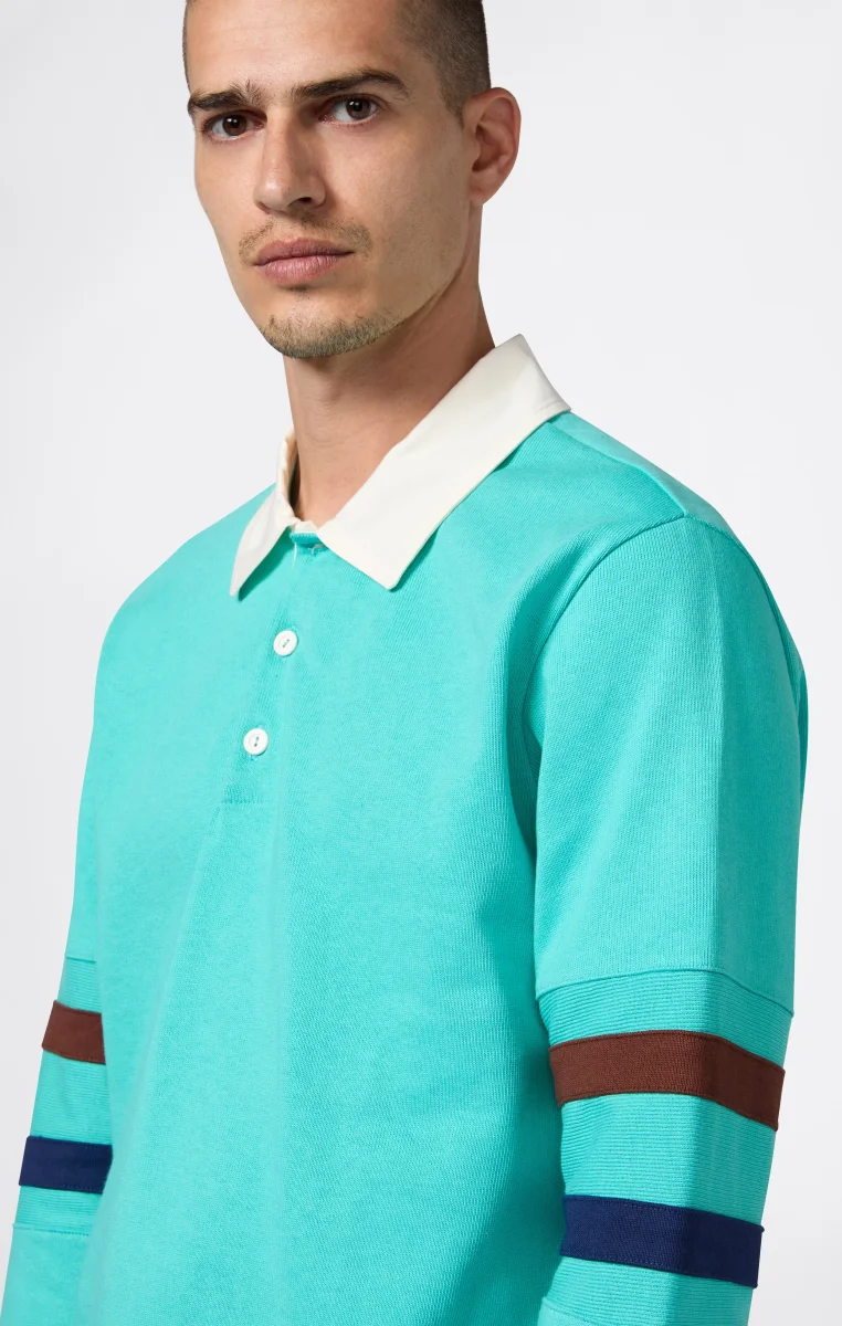 Men’s Long Sleeve Polo Index & Archives Island Trees - immagine 6