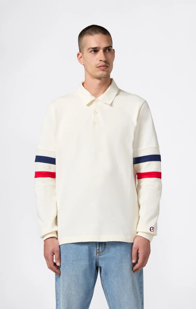 Men’s Long Sleeve Polo Index & Archives Island Trees - immagine 2