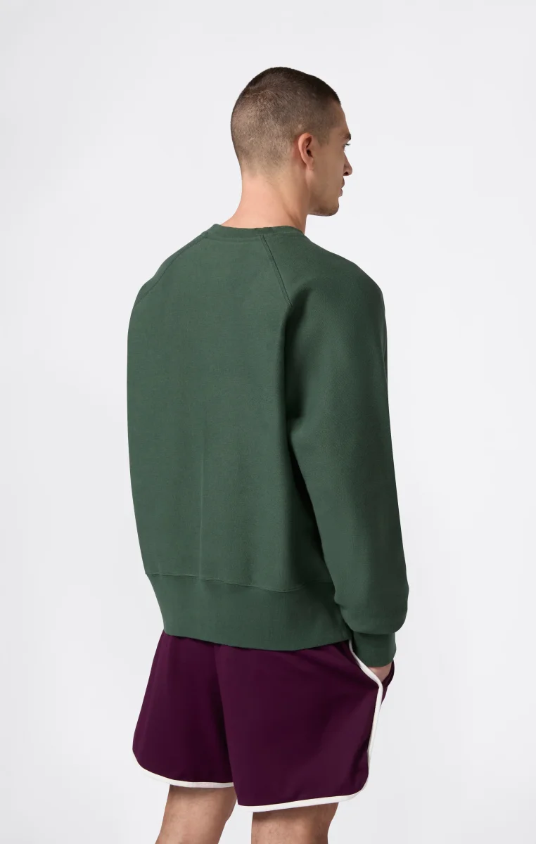 Men’s Fleece Sweatshirt Reverse Weave Index & Archives Sunset - immagine 6