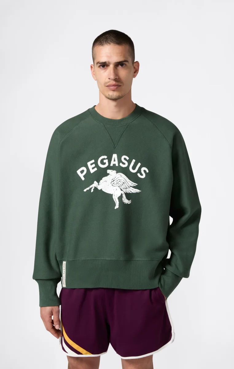 Men’s Fleece Sweatshirt Reverse Weave Index & Archives Sunset