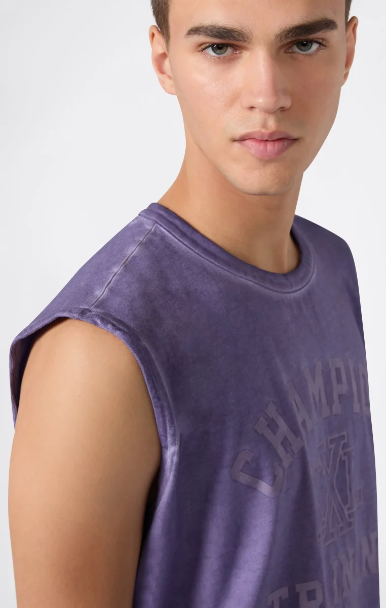 Men’s Graphic Muscle GYM Stretch Tank - immagine 5