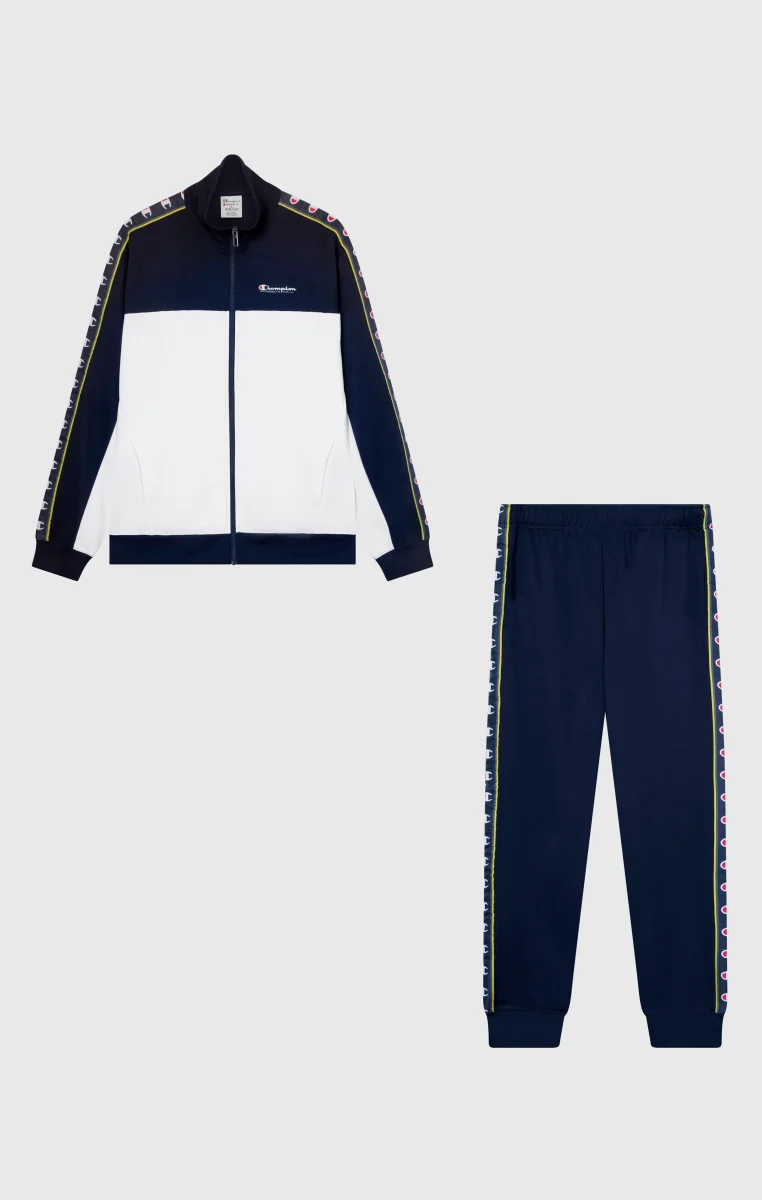 Men's Full Zip Interlock Tracksuit