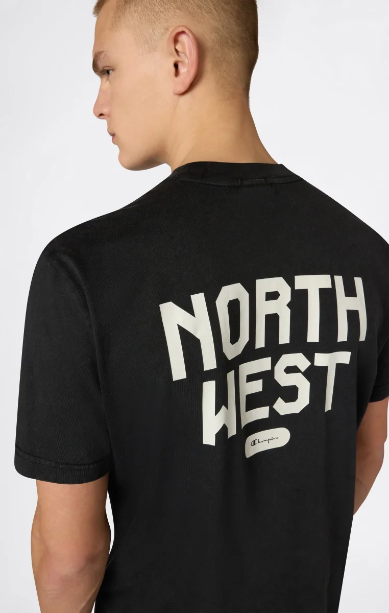 Men’s East West T-Shirt with Front and Back Graphic - immagine 5