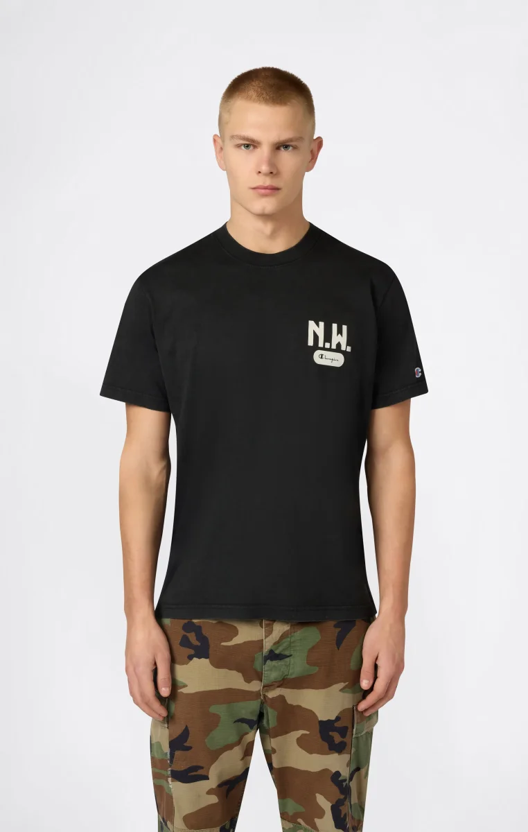 Men’s East West T-Shirt with Front and Back Graphic