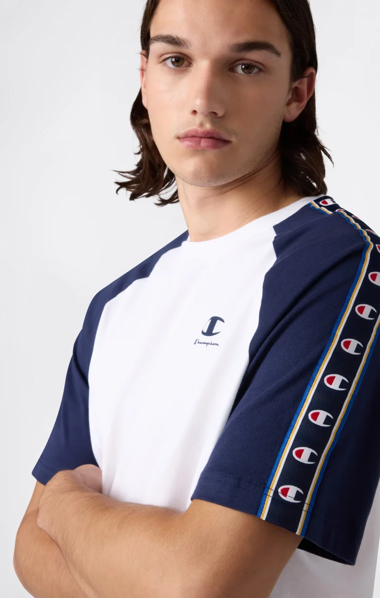 Men’s Tape Logo Raglan Sleeve T-Shirt - immagine 5