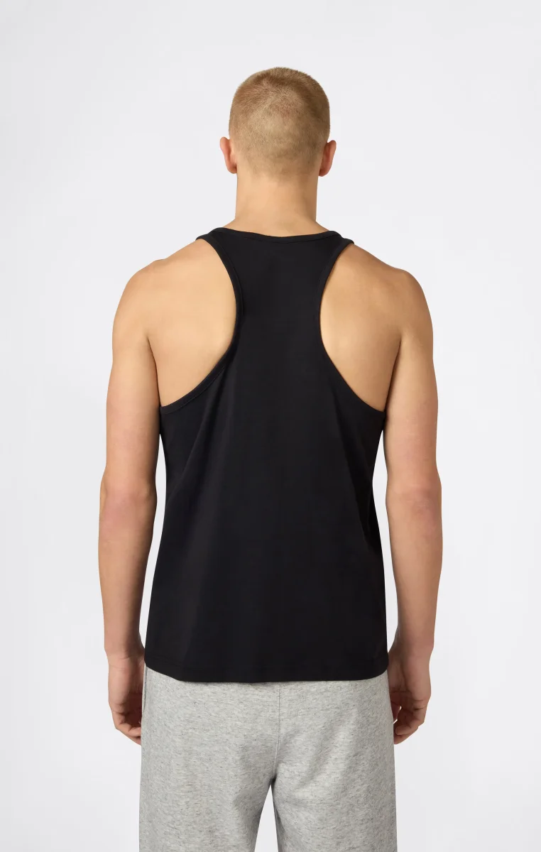 Men’s Tank Top with Maxi Printed Logo - immagine 3
