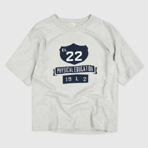 Men’s Collegiate-Inspired Crewneck T-Shirt Time Capsule