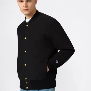 Men’s Lightweight Reverse Weave Bomber Sweatshirt