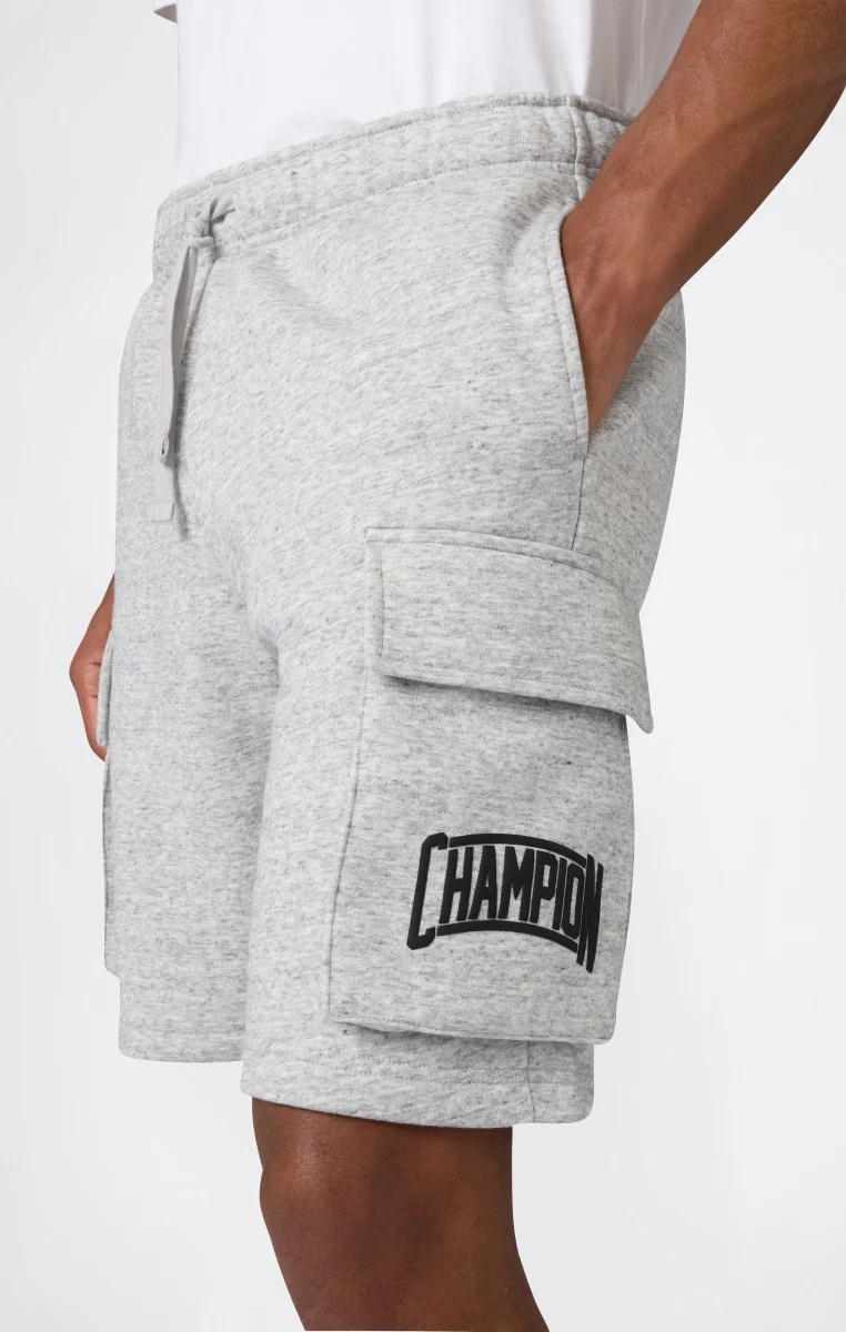 Men’s Cargo Shorts With Brushed Interior And Logo - immagine 3