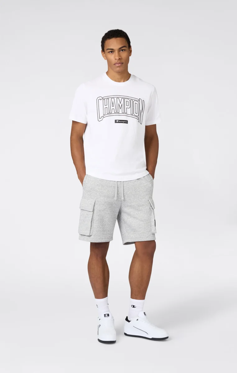 Men’s Cargo Shorts With Brushed Interior And Logo - immagine 5