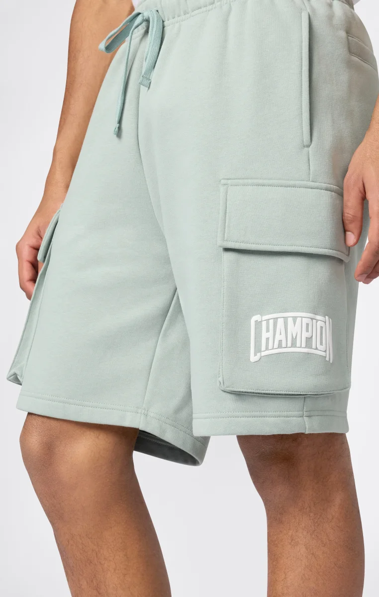 Men’s Cargo Shorts With Brushed Interior And Logo - immagine 5