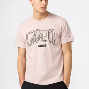 Men’s Crewneck T-Shirt With Puff Print Logo