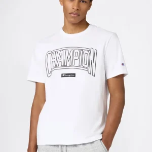 Men’s Crewneck T-Shirt With Puff Print Logo