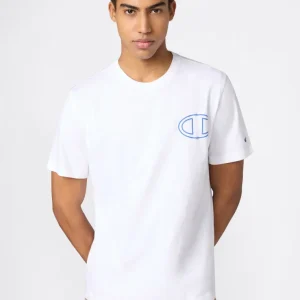 Men’s Crewneck T-Shirt With Puff Print Graphic