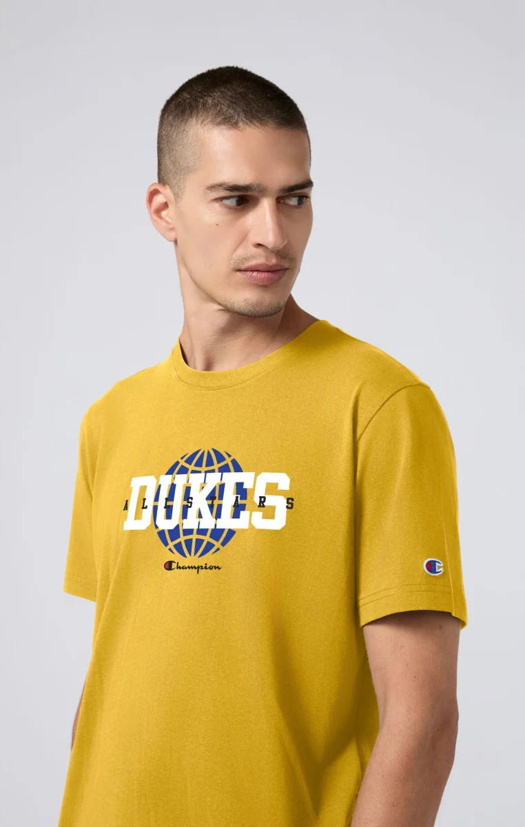 Oversized Men's T-Shirt in Heavy Cotton Dukes Cupboard x Champion - immagine 4