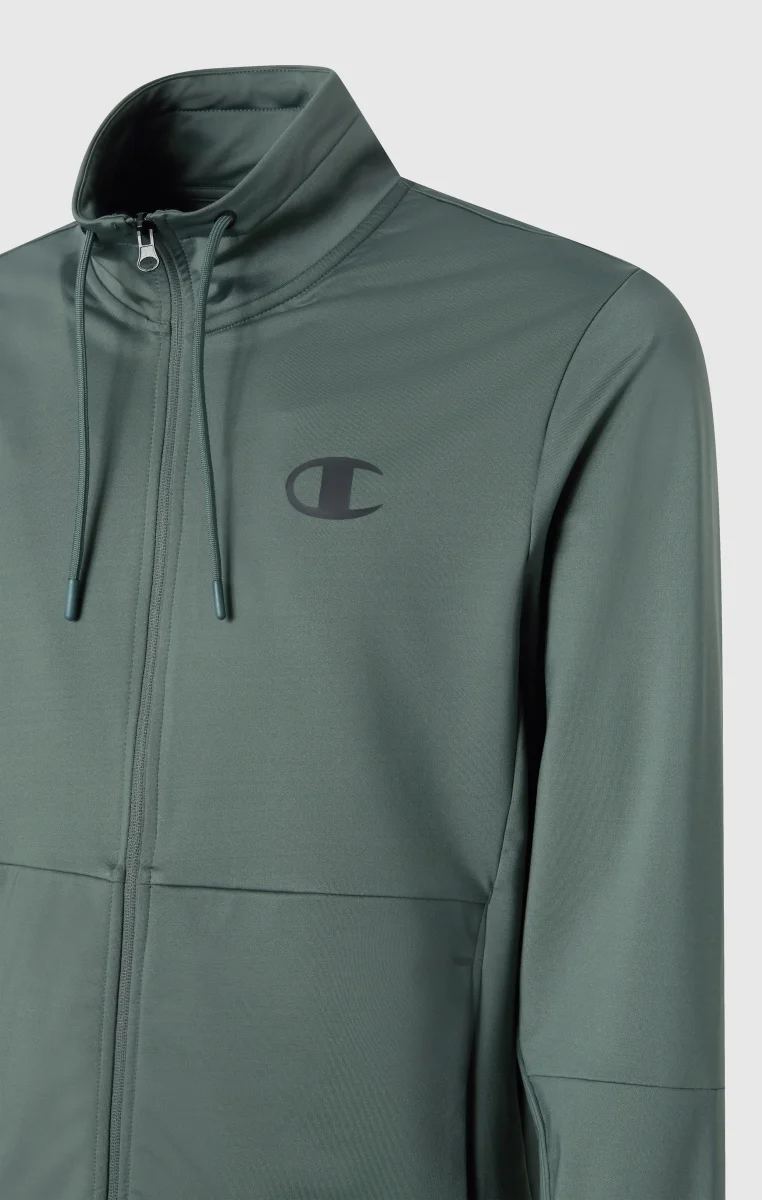 Men's Slim Fit Full-Zip Stretch Poly Hoodie - immagine 9