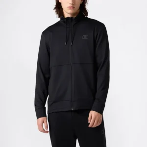 Men's Slim Fit Full-Zip Stretch Poly Hoodie