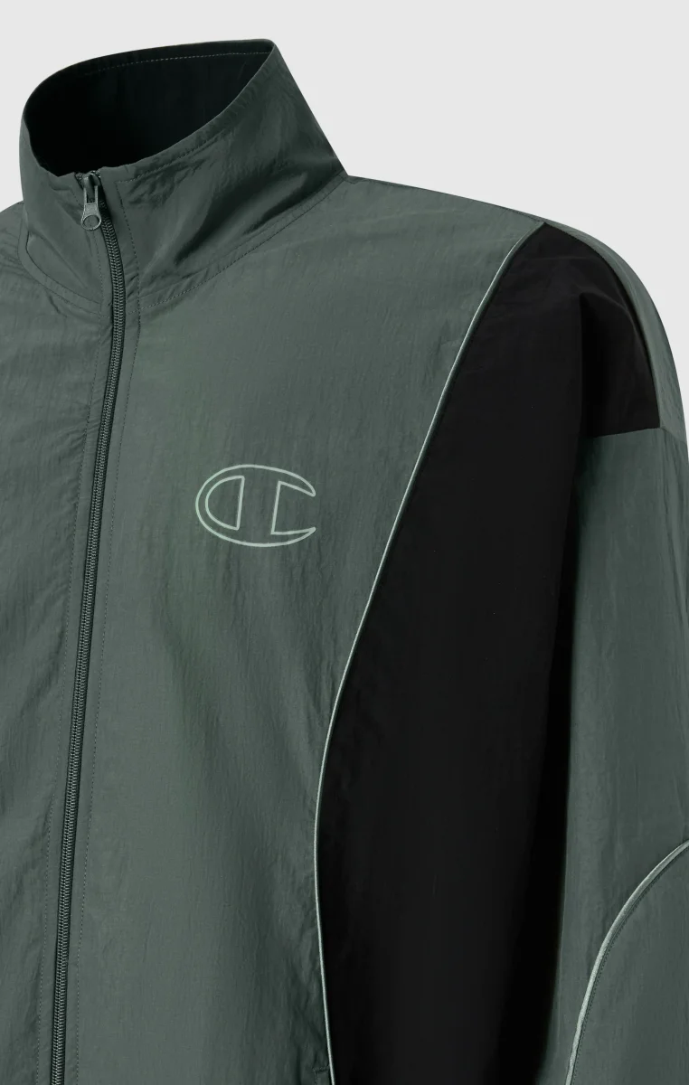 Men’s Woven Nylon Full-Zip Track Top Loose Fit - immagine 9