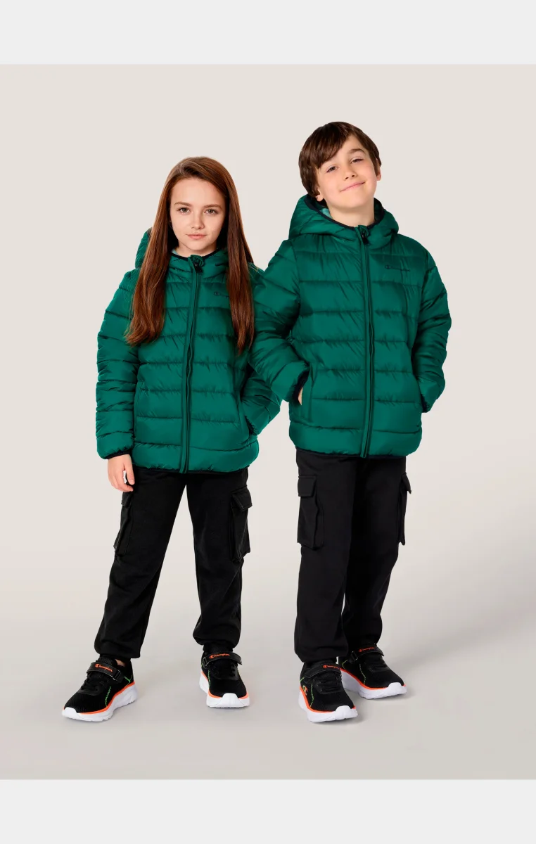 Padded Jacket with Hood for Kids - immagine 7