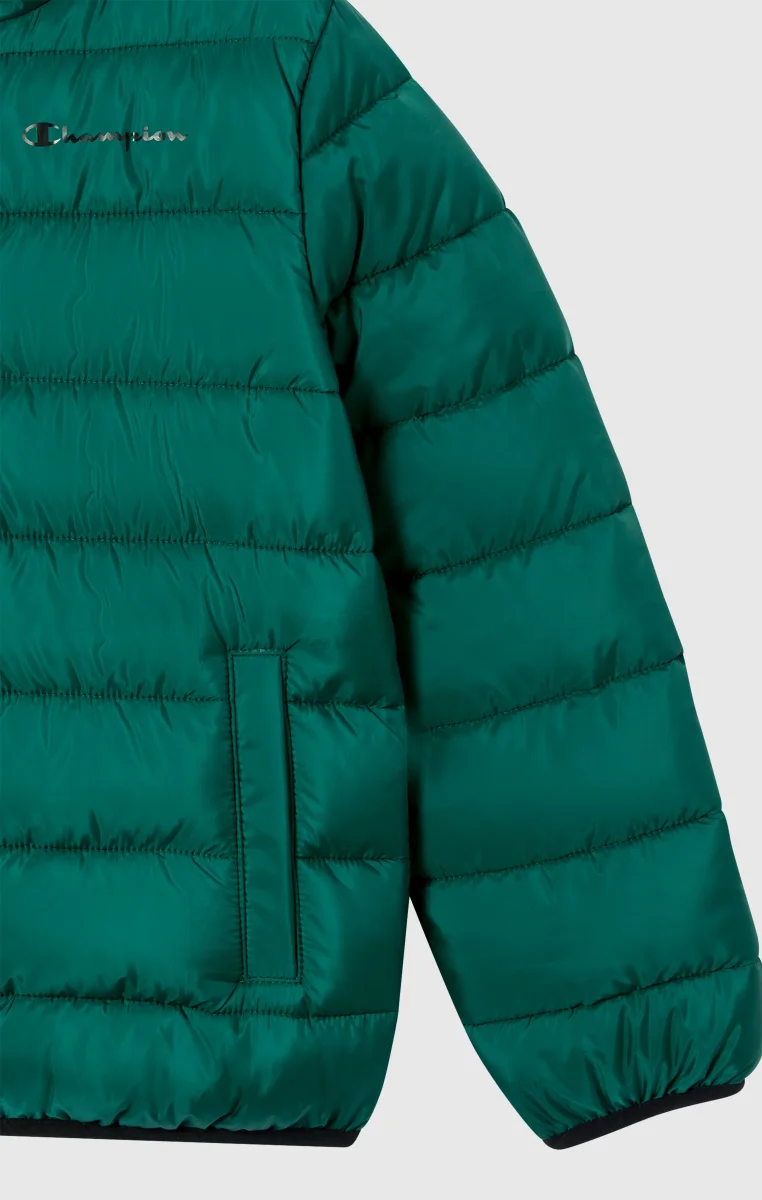 Padded Jacket with Hood for Kids - immagine 3