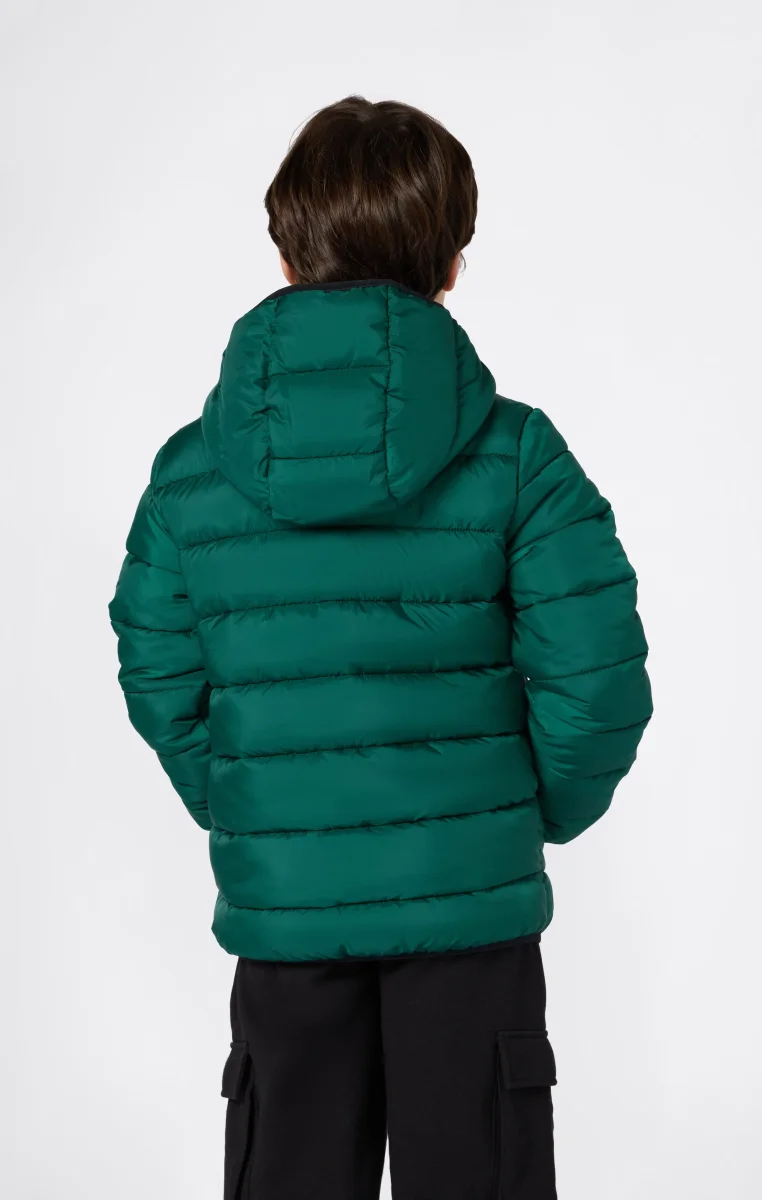 Padded Jacket with Hood for Kids - immagine 6