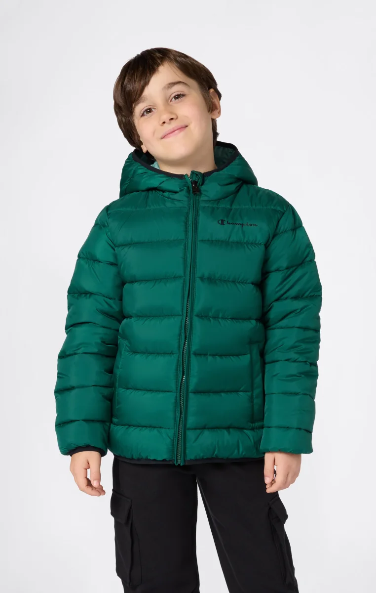 Padded Jacket with Hood for Kids - immagine 4