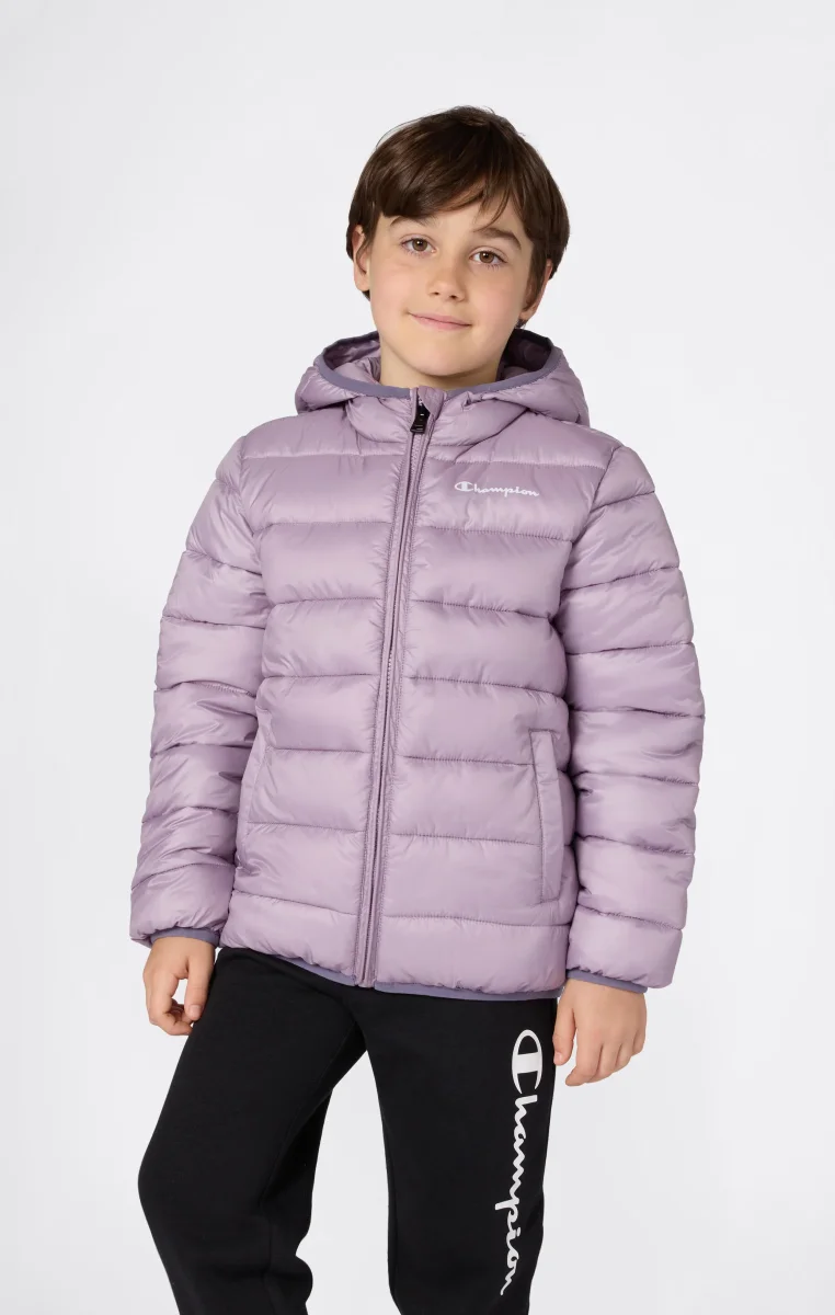 Padded Jacket with Hood for Kids - immagine 3