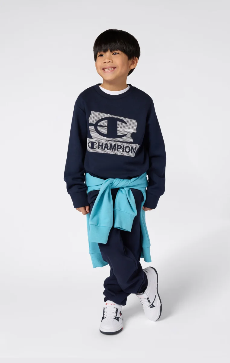 Boys' Fleece Crewneck Sweatshirt Graphic - immagine 4