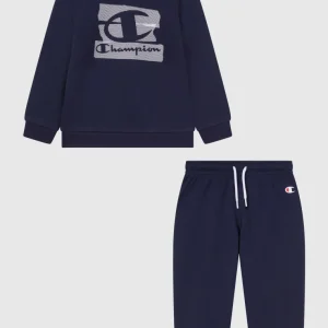 Baby Crewneck Fleece Sweatsuit with Graphic
