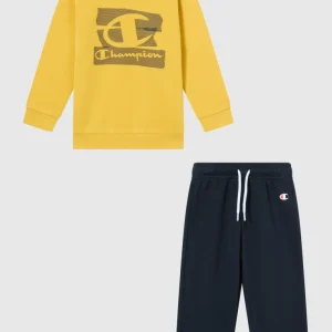 Baby Crewneck Fleece Sweatsuit with Graphic