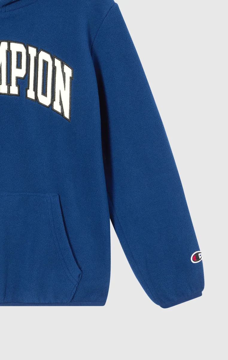 Boys' Fleece Polar Hoodie Script Logo - immagine 3