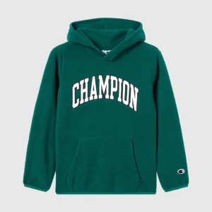 Boys' Fleece Polar Hoodie Script Logo
