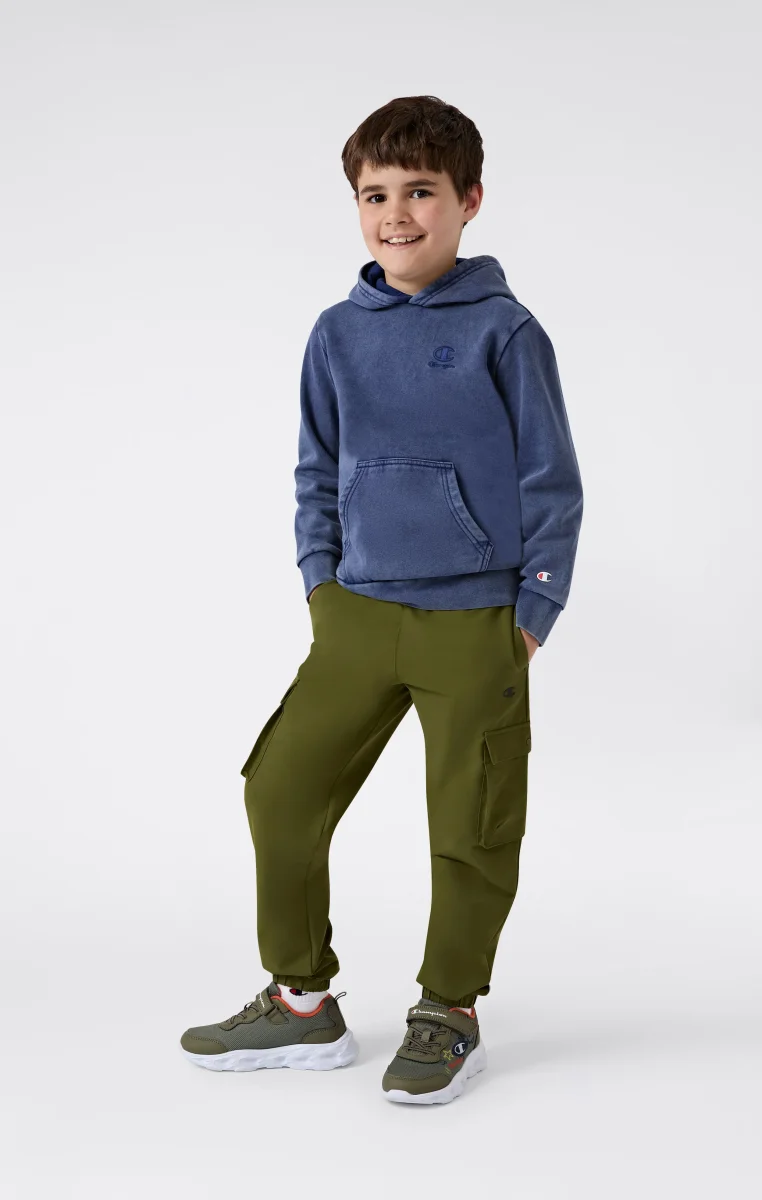Boys’ Washed Fleece Hoodie Icons - immagine 3