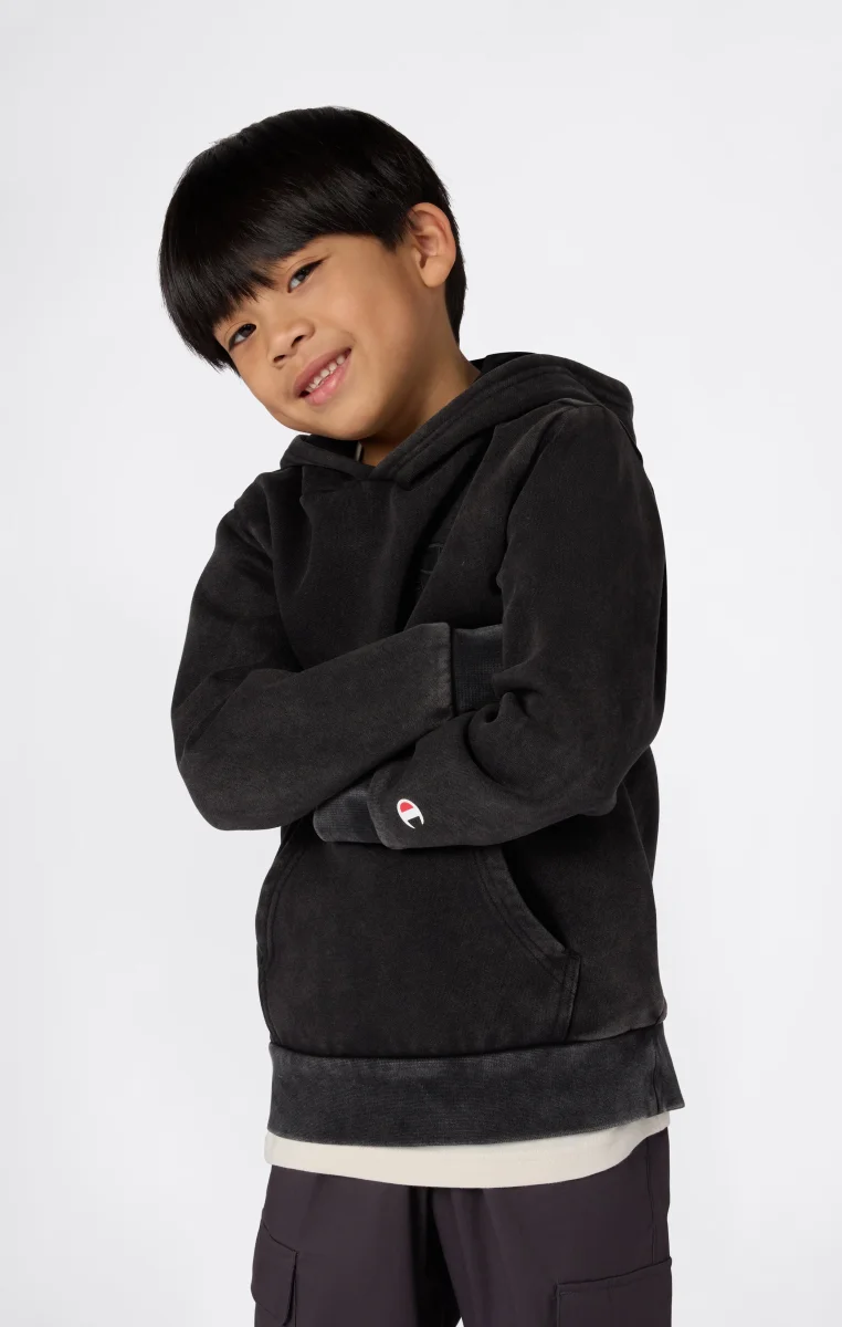 Boys’ Washed Fleece Hoodie Icons - immagine 2