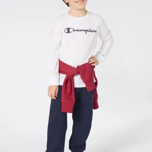 Boys' Long Sleeve T-Shirt Script Logo