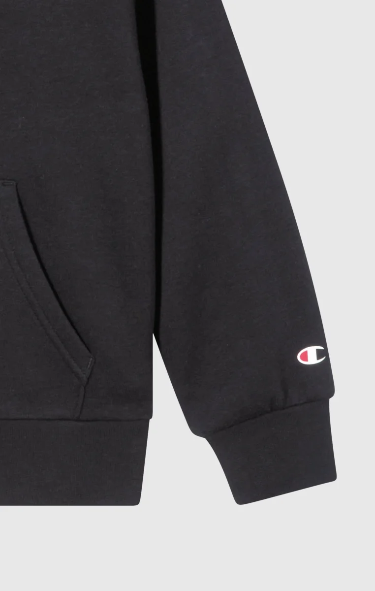 Boys' Fleece Hoodie Sweatshirt Script Logo - immagine 6