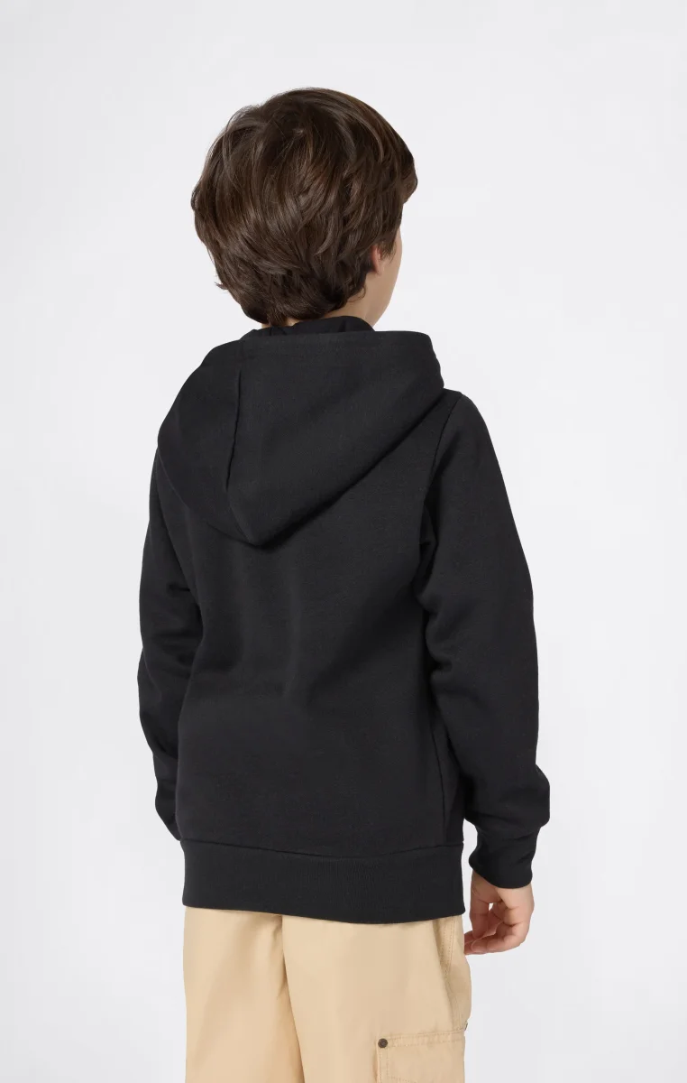 Boys' Fleece Hoodie Sweatshirt Script Logo - immagine 4