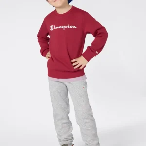 Boys' Fleece Crewneck Sweatshirt Script Logo